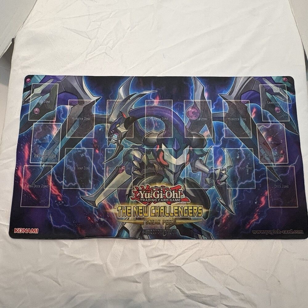 YuGiOh The New Challengers Playmat - Sneak Peek - Official - OTS